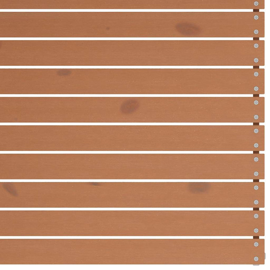 3 Piece Garden Lounge Set Honey Brown Solid Pinewood