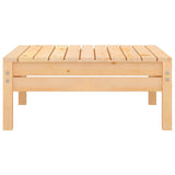 4 Piece Garden Lounge Set Solid Wood Pine - Extra Image