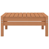 5 Piece Garden Lounge Set Honey Brown Solid Pinewood