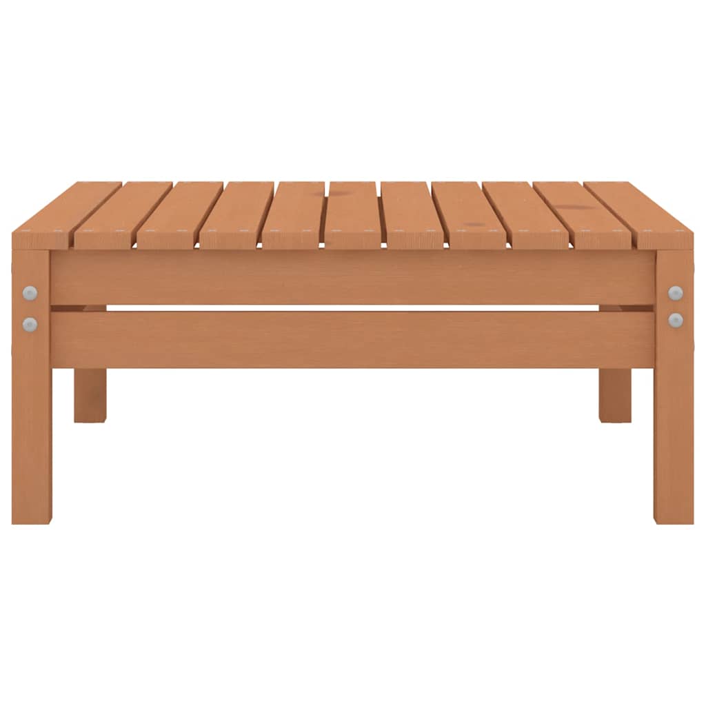 5 Piece Garden Lounge Set Honey Brown Solid Pinewood