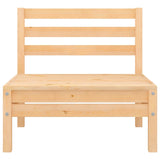 6 Piece Garden Lounge Set Solid Pinewood - Close-Up Angle