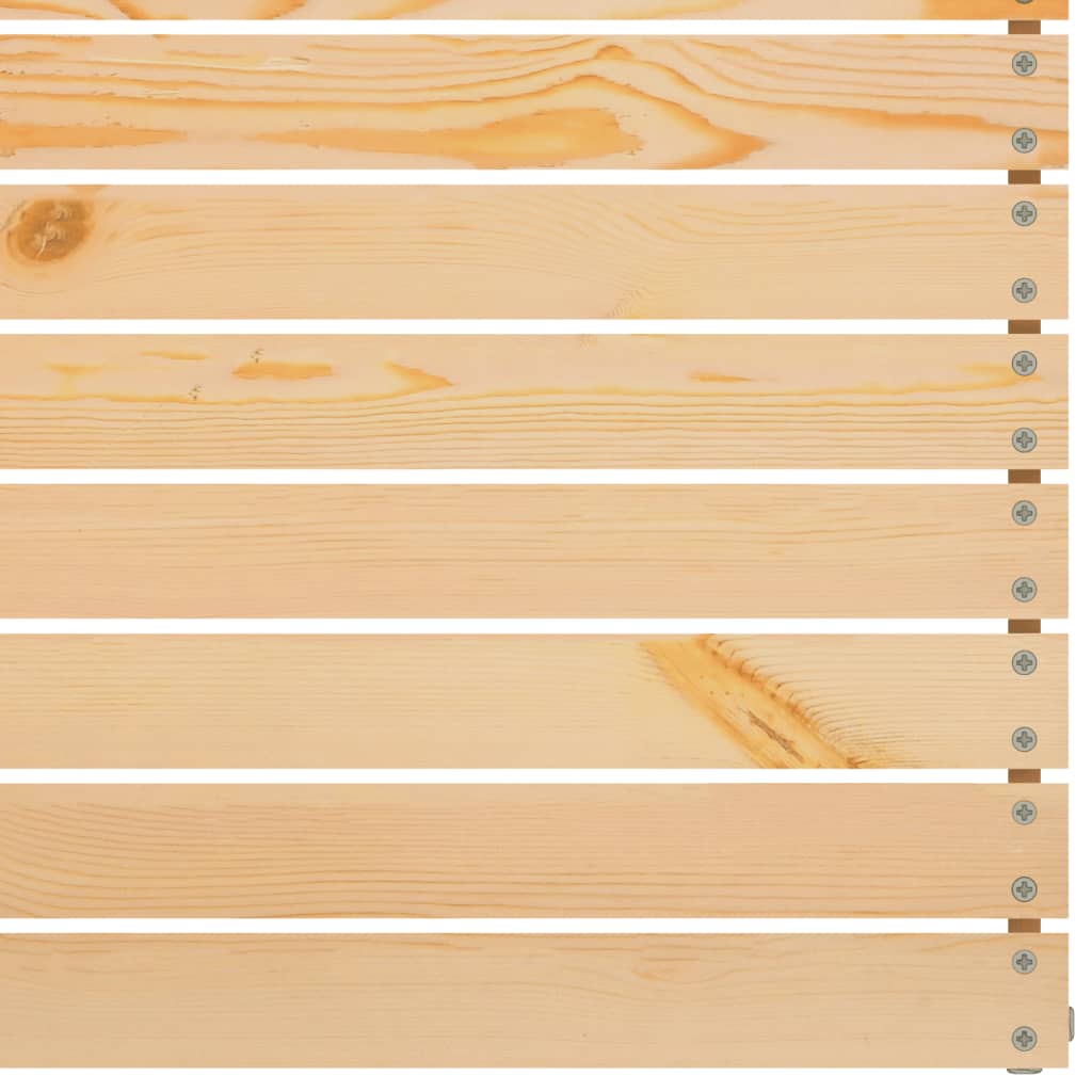 3 Piece Garden Lounge Set Solid Wood Pine