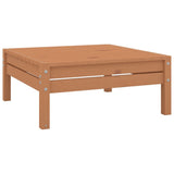 6 Piece Garden Lounge Set Solid Pinewood Honey Brown