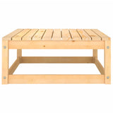 10 Piece Garden Lounge Set with Cushions Solid Pinewood