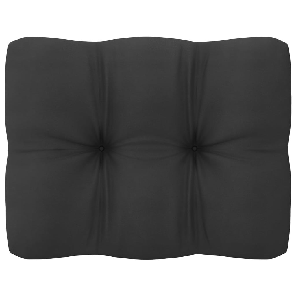 12 Piece Garden Lounge Set with Anthracite Cushions Pinewood
