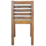 Dining Chairs 6 pcs Solid Reclaimed Wood - 45-Degree Angle