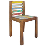 Dining Chairs 6 pcs Solid Reclaimed Wood - Extra Image