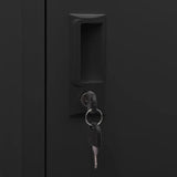 Saddle Cabinet Anthracite 53x53x140 cm Steel