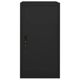 Saddle Cabinet Black 53x53x105 cm Steel