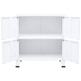 Industrial Storage Chest White 75x40x80 cm Steel