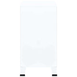 Industrial Storage Chest White 75x40x80 cm Steel
