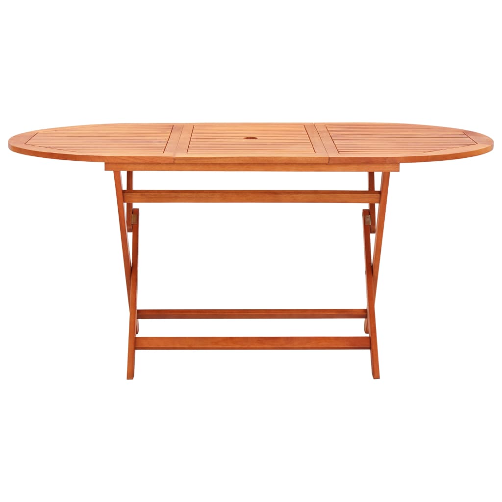 9 Piece Outdoor Dining Set Black Eucalyptus Wood&Textilene
