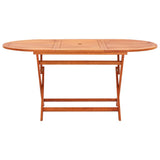 9 Piece Outdoor Dining Set Black Eucalyptus Wood&Textilene