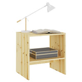 Bedside Cabinets 2 pcs 40x30.5x40 cm Solid firwood - Top-Down View