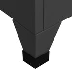 Locker Cabinet Anthracite 38x40x180 cm Steel