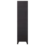 Locker Cabinet Anthracite 90x45x180 cm Steel