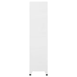 Locker Cabinet Light Grey 90x40x180 cm Steel