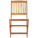 5 Piece Garden Dining Set Solid Wood Acacia