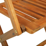 9 Piece Garden Dining Set 220x90x75 cm Solid Wood Acacia - Extra Image