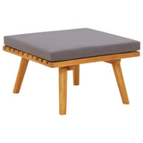 12 Piece Garden Lounge Set with Cushions Solid Wood Acacia - Close-Up Angle