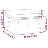 12 Piece Garden Lounge Set with Cushions Solid Wood Acacia - Extra Image