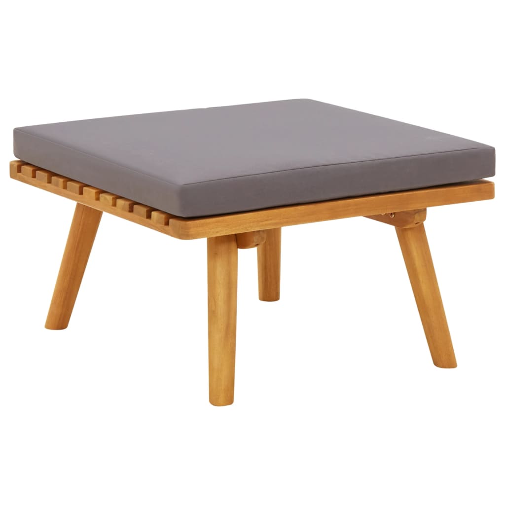 7 Piece Garden Lounge Set with Cushions Solid Wood Acacia