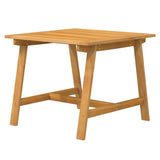 3 Piece Garden Dining Set Solid Wood Acacia