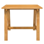 3 Piece Garden Dining Set Solid Wood Acacia