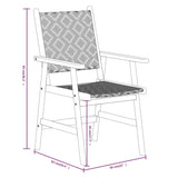 3 Piece Garden Dining Set Solid Wood Acacia