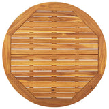 3 Piece Garden Dining Set Solid Wood Acacia - Low Angle