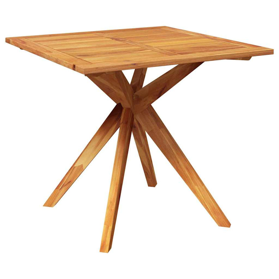 5 Piece Garden Dining Set Solid Wood Acacia