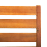 5 Piece Garden Dining Set Solid Wood Acacia - 45-Degree Angle