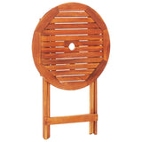 3 Piece Folding Outdoor Dining Set Solid Eucalyptus Wood - Extra Image