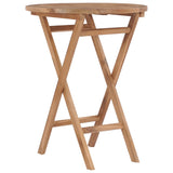 3 Piece Garden Dining Set Solid Wood Teak - Rear View