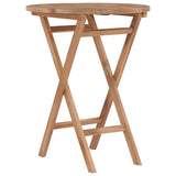 3 Piece Garden Dining Set Solid Wood Teak - Rear View