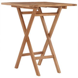 3 Piece Garden Dining Set Solid Wood Teak - 45-Degree Angle