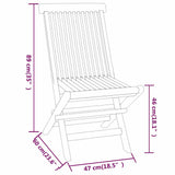 3 Piece Garden Dining Set Solid Wood Teak