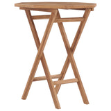 3 Piece Garden Dining Set Solid Wood Teak - Rear View