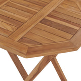 3 Piece Garden Dining Set Solid Wood Teak - Low Angle