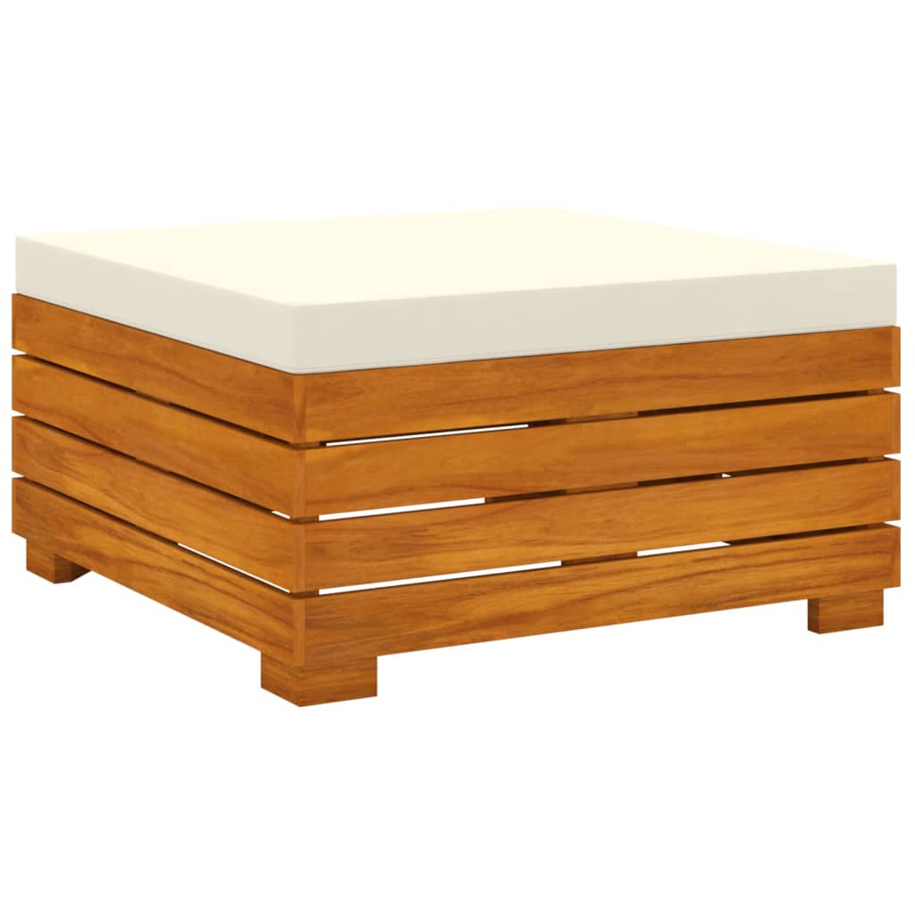 8 Piece Garden Lounge Set with Cushions Solid Acacia Wood
