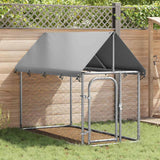 Outdoor Dog Kennel with Roof 200x100x150 cm