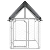 Outdoor Dog Kennel with Roof 200x100x150 cm