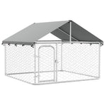 Outdoor Dog Kennel with Roof 200x200x150 cm