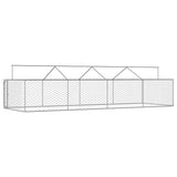 Outdoor Dog Kennel with Roof 600x200x150 cm
