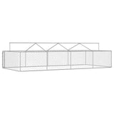 Outdoor Dog Kennel with Roof 600x300x150 cm - Top-Down View