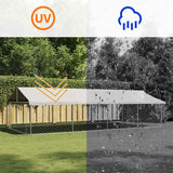 Outdoor Dog Kennel with Roof 600x300x150 cm - Low Angle