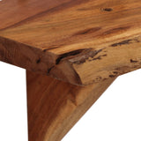 Wall Shelves 2 pcs 110x20x18 cm Solid Wood Acacia