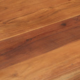 Bar Table Solid Wood Acacia with Honey Finish 110x55x106 cm - Close-Up Angle