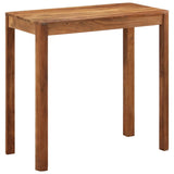 Bar Table Solid Wood Acacia with Honey Finish 110x55x106 cm - Extra Image