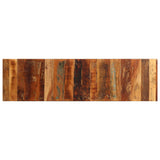 TV Cabinet 110x30x40 cm Solid Wood Reclaimed - Side View